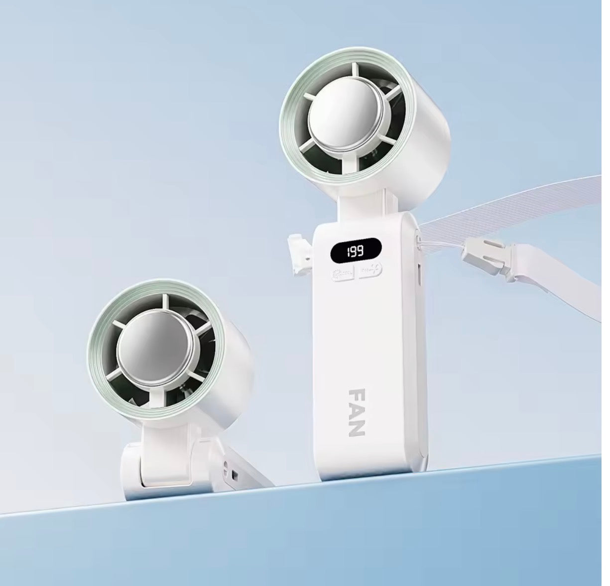 GLACIA° — Ventilateur Portable Rafraîchissant
