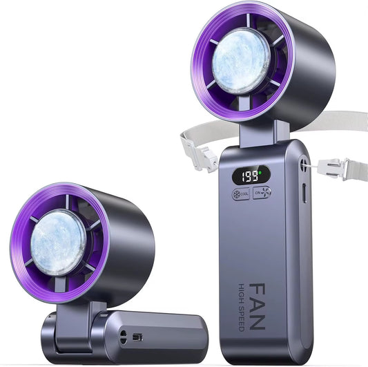 GLACIA° — Ventilateur Portable Rafraîchissant