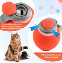 Balle Interactive Automatique pour Chat – Recharge USB, 3 Modes, Silicone Sécurisé — vue 5