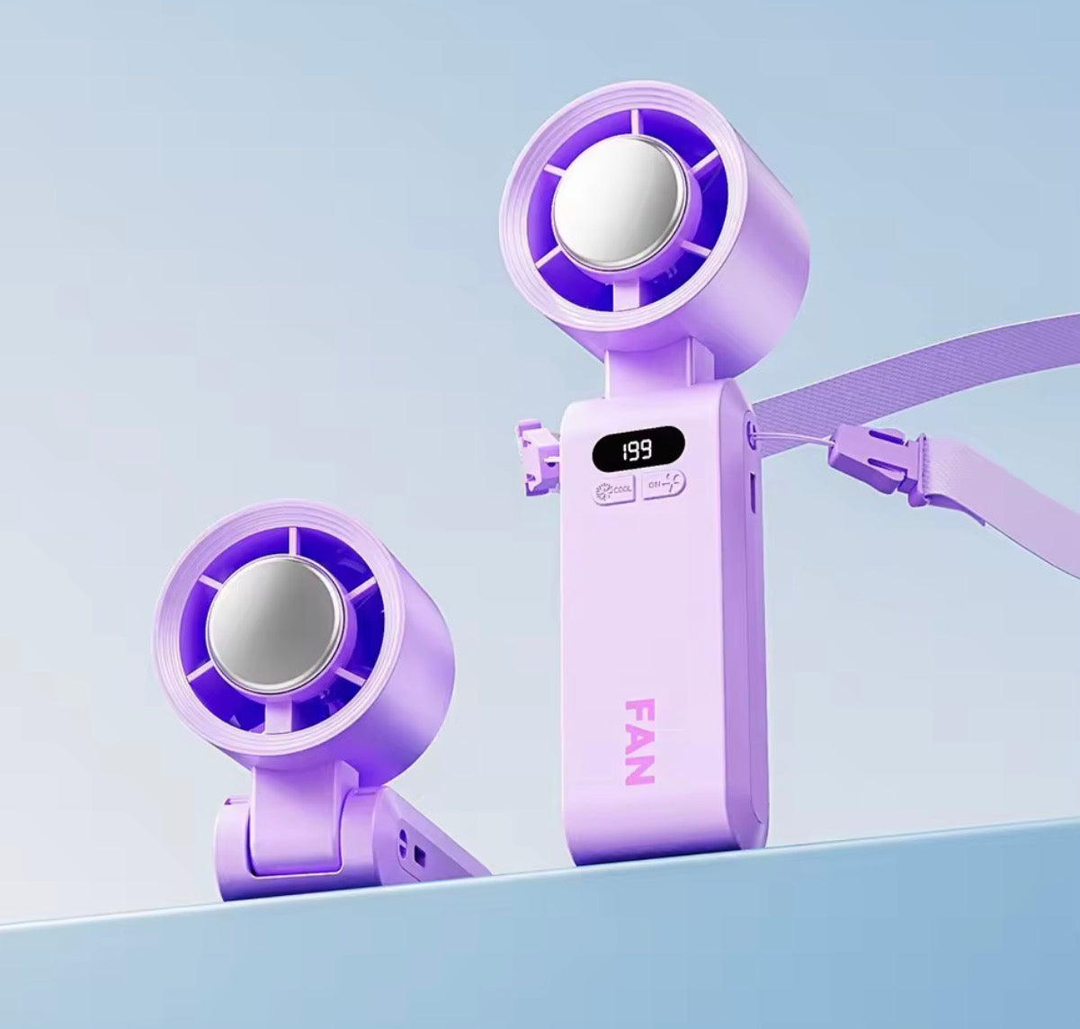 GLACIA° — Ventilateur Portable Rafraîchissant