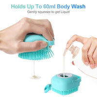Brosse Shampoing Silicone 2-en-1 — Réservoir Intégré — vue 3