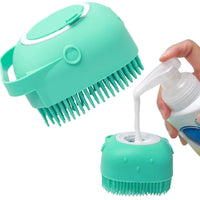 Brosse Shampoing Silicone 2-en-1 — Réservoir Intégré — vue 1