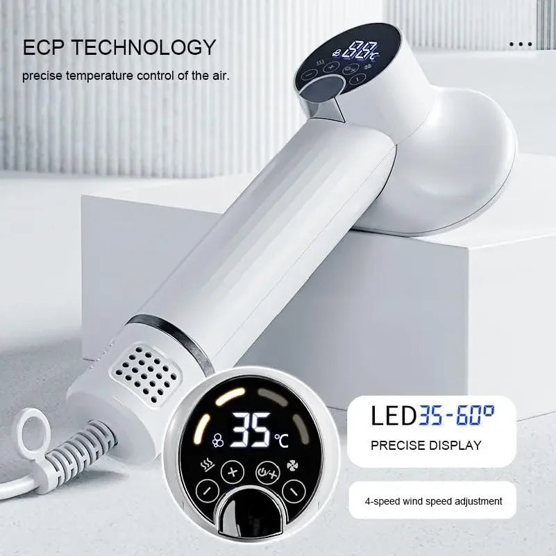 2-in-1 Professional Pet Hair Dryer Grooming Tool Dog Cat Puppy Hot Cold Wind Air Brush Strong Power Special Fast Drying Machine