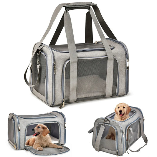 Sac de Transport Chat & Petit Chien — Souple, Homologué Avion